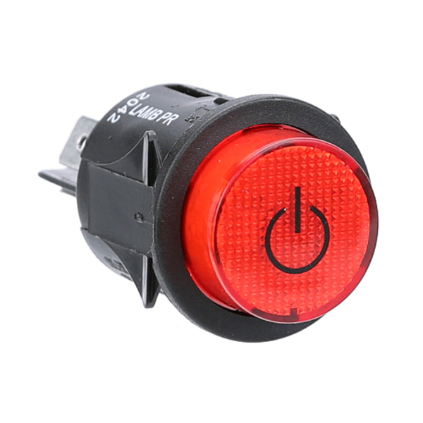 Cres Cor Switch Kit, Push-Button , Lighted 808125